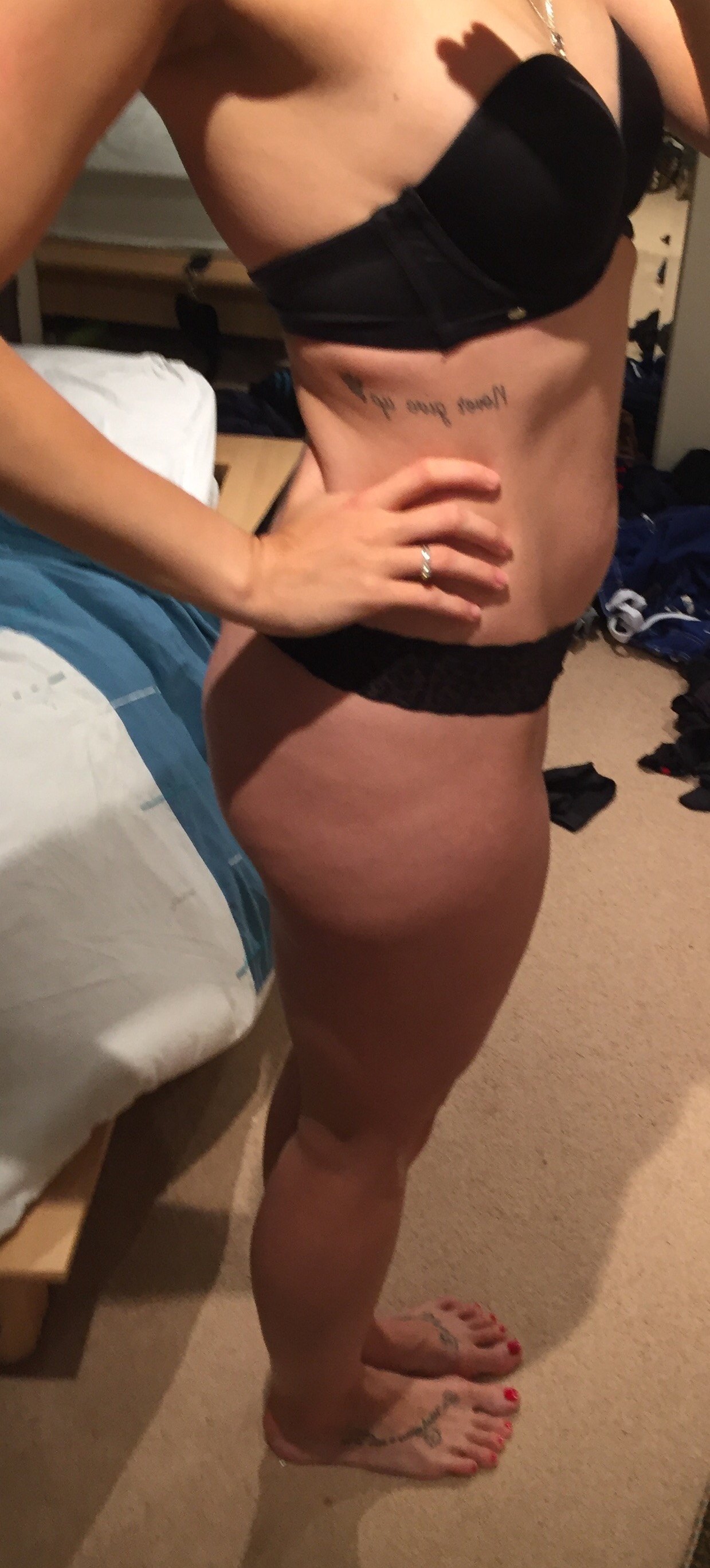 I am not confident with my post children body